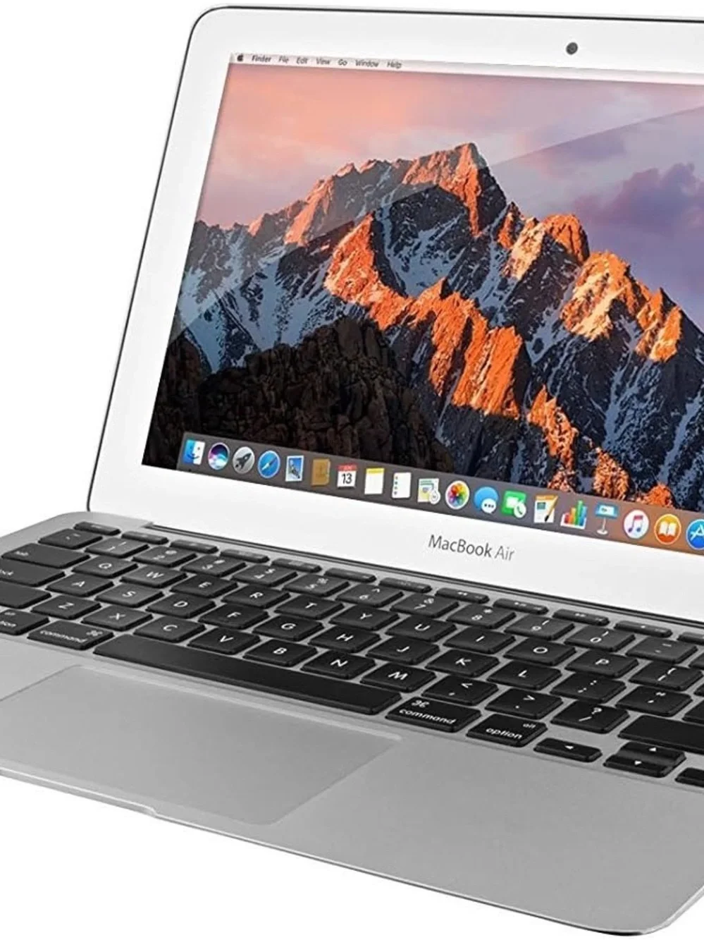 Apple MacBook Air Silver with Black Keyboard